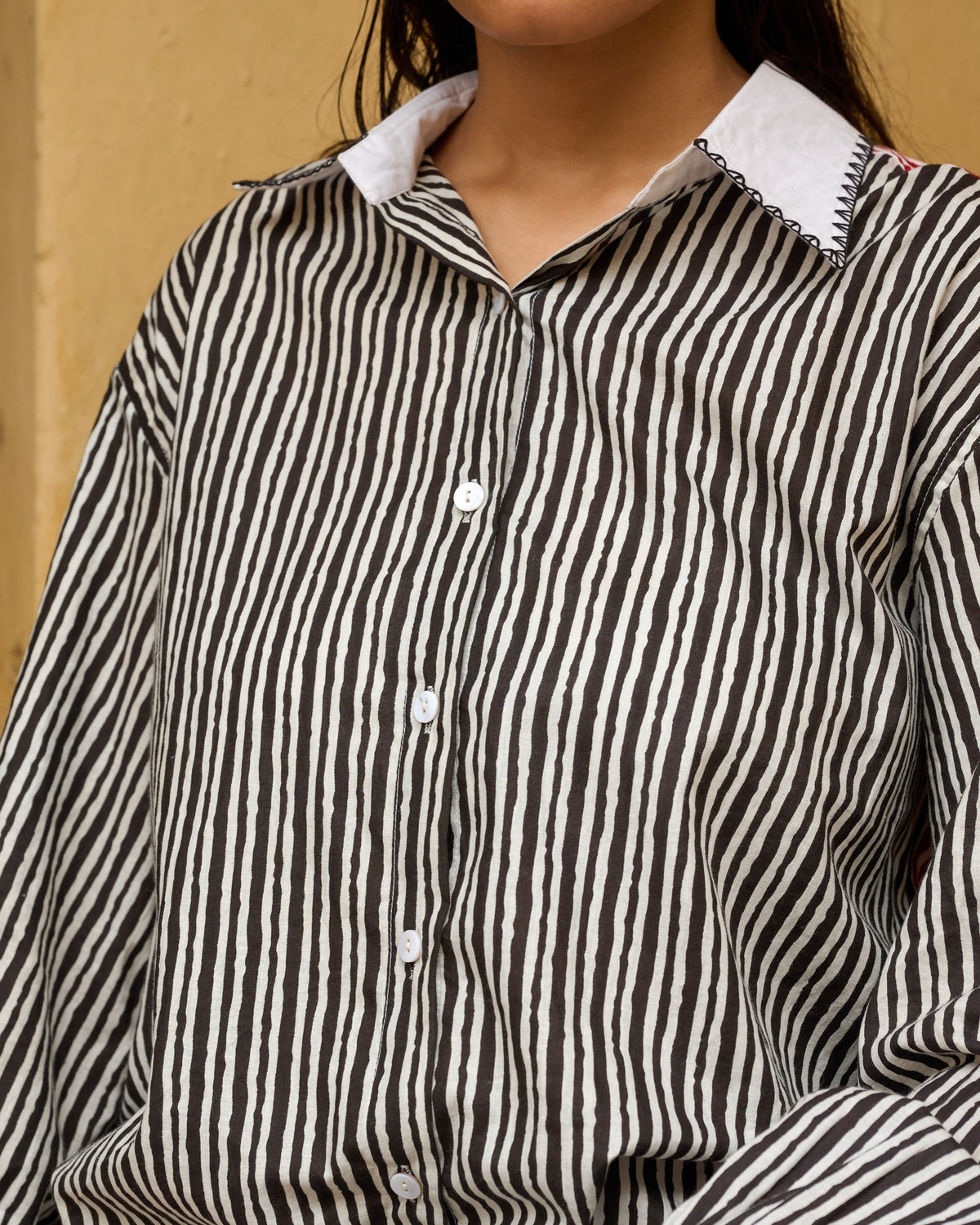 Leheriya Striped Shirt