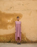Leheriya Asymmetrical Hand Embroidered Dress